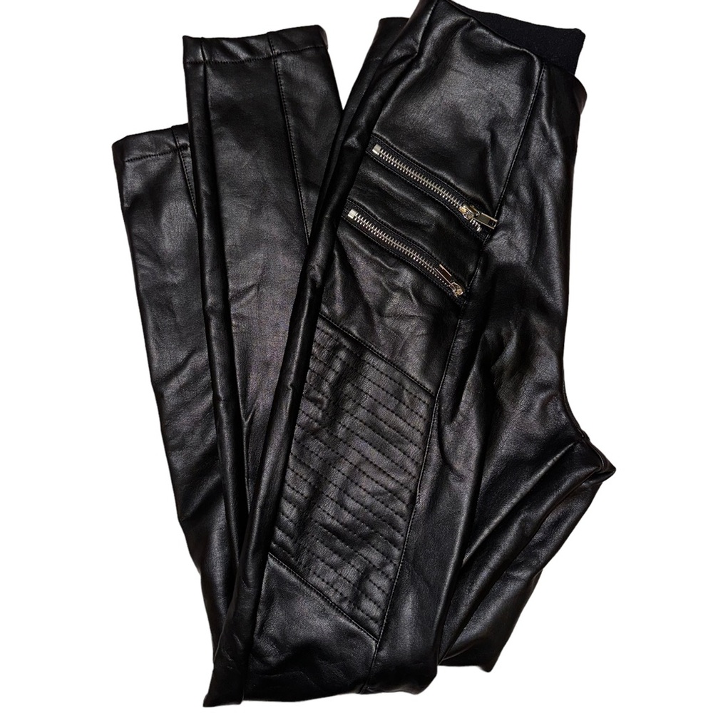 Faux Leather Pleather Pants